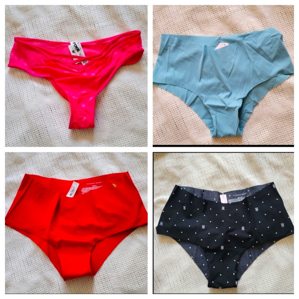 Victoria's Secret Cheeky Panty sz Small Medium and Large